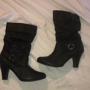 Black boots